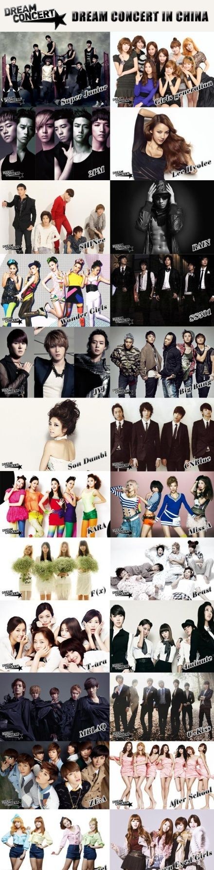 Who Will Attend the Dream Concert 2011? « Shining Blue ミ